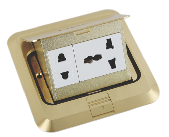 Damped five hole inserts