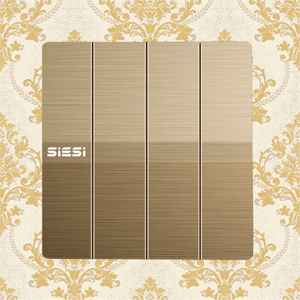 10A Four Gang 1 Way Wall Switch