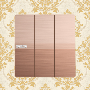 10A Three Gang 1 Way Wall Switch