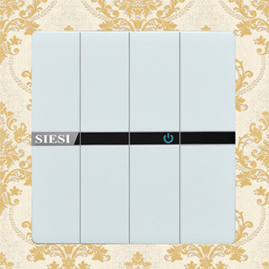 10A Four Gang 1 Way Wall Switch