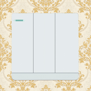 10A Three Gang 1 Way Wall Switch