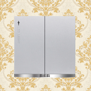 10A Two Gang 1 Way Wall Switch