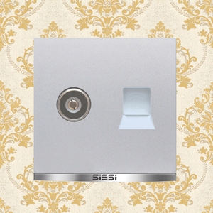 TV Socket and Telephone Socket 2 in 1