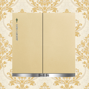 10A Two Gang 1 Way Wall Switch