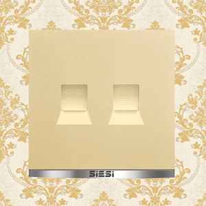 Telephone Socket and Internet Socket 2 in 1